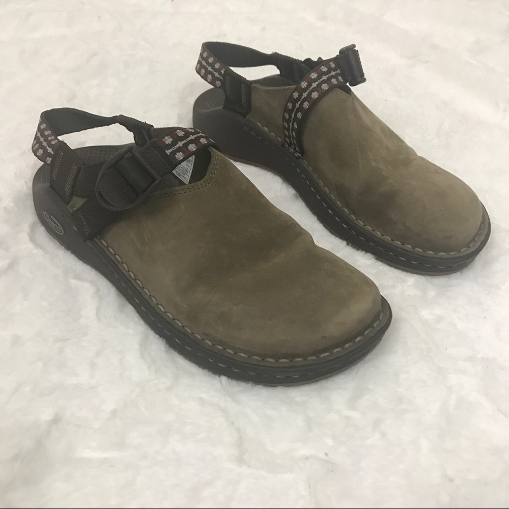 CHACO Brindle/Winter Brown Toecoop 8.5 Sandal